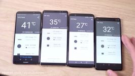 Huawei Mate 10 Pro vs OnePlus 5T vs Note 8 vs Xiaomi Mi Mix 2  Battery Drain Te