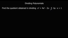 Dividing Polynomials using the Grid Method