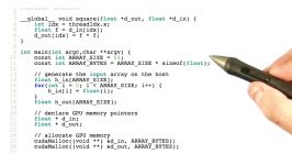 Squaring Numbers Using CUDA 4  Intro to Parallel Programming