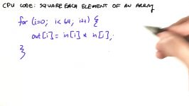 Squaring A Number on the CPU  Intro to Parallel Programming