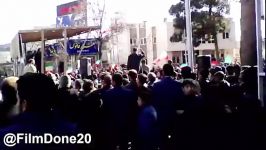 راهپیمایی گسترده مردم انقلابی شهر تربت حیدریه