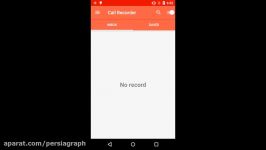 ویدئو معرفی سورس کد اندروید برنامه Call Recorder