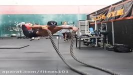 Extreme Battling Rope exercises  For Arms Shoulders abs