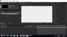 12 آموزش افتر افکت  Add Footage To Timeline   محمد فاضل