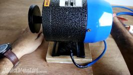 Make A Disc Sander  Homemade 8 Disc Sanding Machine