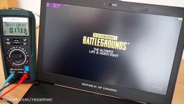 Asus Zephyrus 1080 Max Q  Playerunknowns Battlegrounds  FPS Fan Noise Temperature Watt