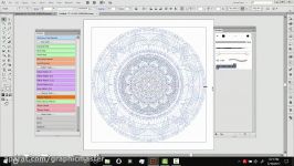 آموزش طراحی ماندالا در ایلوستریتور + فایل ها