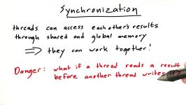 Synchronization  Barrier  Intro to Parallel Programming