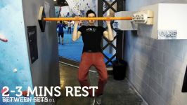 Strength training for climbing on the bar