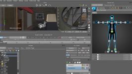 آموزش انیمیشن سازی  نرم افزارکاربا کاراکتر Motion builder4