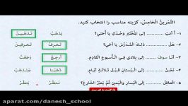 عربی هشتم  درس چهارم  فعل مضارع