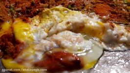 غذاهای خیابانی در هند  غذاهای شاهانه تخم مرغ