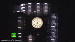 Thousands gather to celebrate New Years eve with fireworks display in London