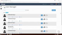 آموزش cPanel  قسمت 76 User Manager