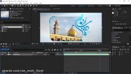 28 آموزش افتر افکت  Work Area  محمد فاضل