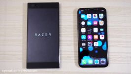 Razer Phone vs iPhone X  Speed Test Can this Razer slice an Apple