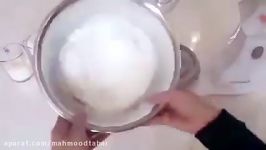 طرز تهیه شیرینی نارگیلی Persian Coconut Cake Recipe