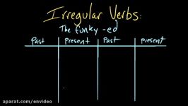 The funky ed regular verb