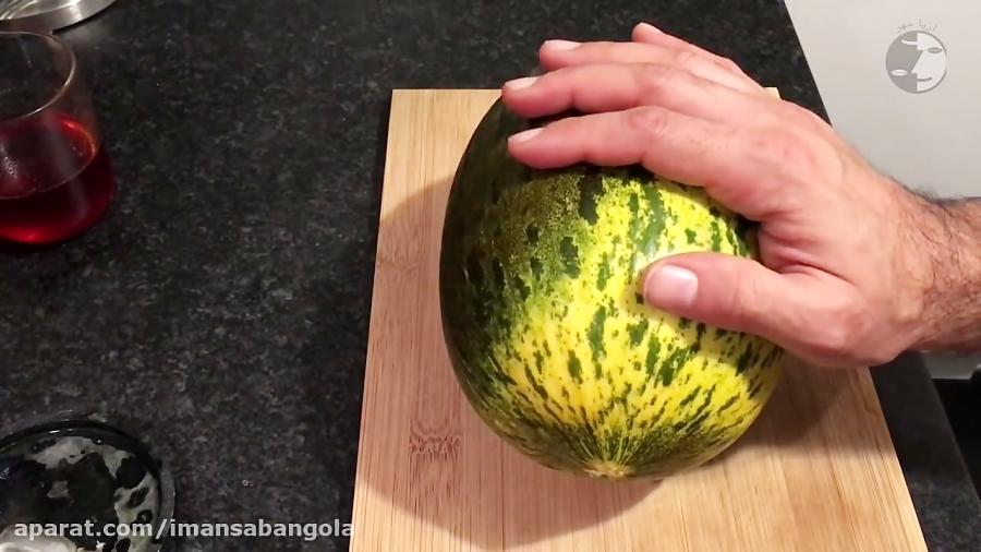 Santa Claus Melon  معرفی آموزش خوردن خربزه سانتا کلوز