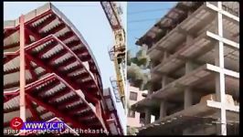 مقایسه استحکام ساختمان بتنی اسکلت فلزی هنگام وقوع زلزله