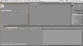 4 آموزش افتر افکت چگونه کامپ جدید باز کنیم ؟ Amoozeshe after Effects farsi