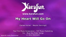 Karaoke My Heart Will Go On  Céline Dion 