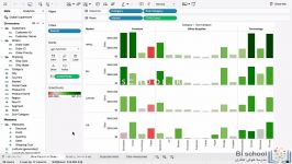 آموزش فارسی Tableau فصل 3 Drill Down  Hierarchies