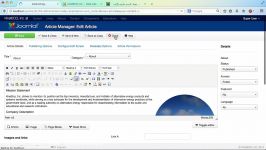 ۶۳ ساخت مجموعه برای زبان در جوملا Joomla