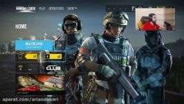 گیم پلی رنک Rainbow Six Siege فارسی