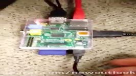 Raspberry Pi Windows 7 VDI on top  گروه چشم انداز نو