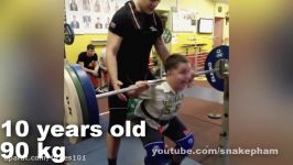 Russian Kids Olympic Weightlifting تمرین