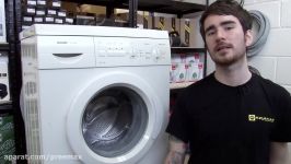 How to replace a washing machine belt on a Bosch washer