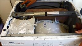 Disassembly Washing Machine Repair Bosch Maxx 1200 Earth Fault Trip