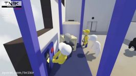 گیم پلی آنلاین خنده دار Human Fall Flat #1