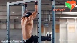 حرکت بارفیکس دست برعکس ال نشسته L Sit Chin Up