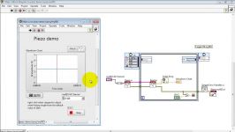 NI myRIO Piezoelectric Effect Sensor demo LabVIEW project