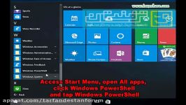 5 روش برای باز کردن windows powershell در ویندوز 10