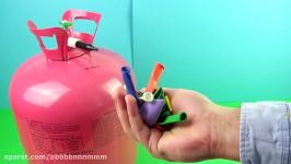 Learn Colors Popping Explosion Helium Balloons  Learn Video for Kids Toddlers Childrens and Babies