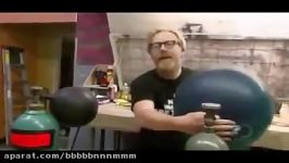 MythBusters helium and sulfur hexafluoride