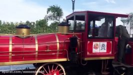 First Ride of Helium Balloon and joy train at Surat botanical garden