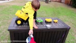 Dump Truck and GiANT Helium Balloon