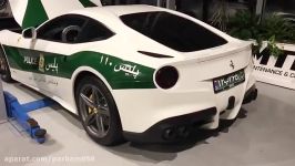 خودرو فِراری پلیس ایران بزودی در خیابانهای ایران  Iranian Police Ferrari