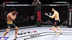 مبارزه بروسلی جکی چان در EA Sports UFC 2