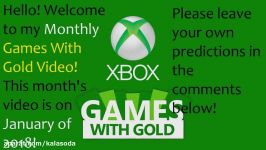 The Games With Gold for January 2018 Xbox One and 360