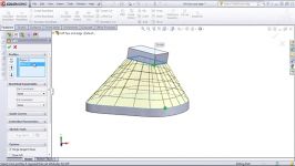 Lofting edges and faces آموزش solidworks