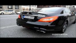 صدای غرش اگزوز Mercedes CLS 63 AMG