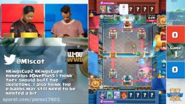 Orange Juice VS Molt  Clash Royale King’s Cup 2017  200000 Clash Royale Tournament  Day 2