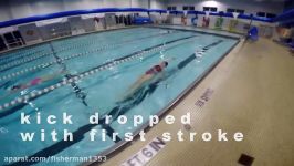 How to improve your backstroke. Weak kick problem.