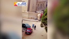 لحظه حمله عناصر داعش به کلیسایی در مصر