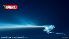 تایم لپس پرتاب موشک فالکون ۹ اسپیس ایکس
